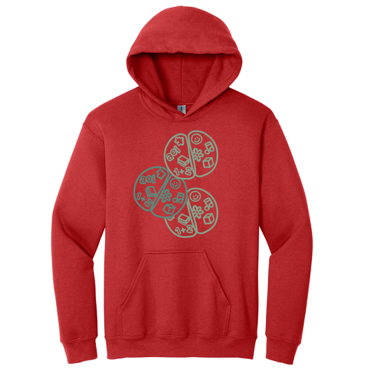 Hoodie Logos Minders verdes