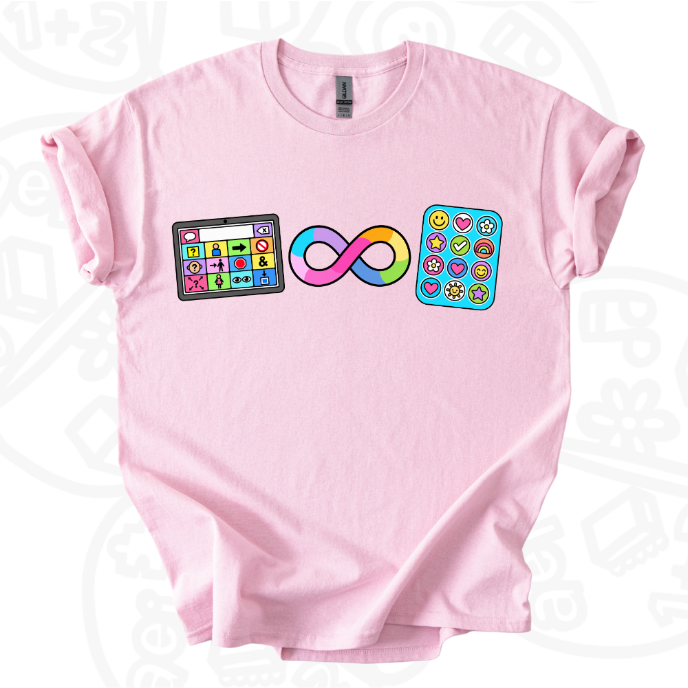 Camiseta AAC Infinito Stickers