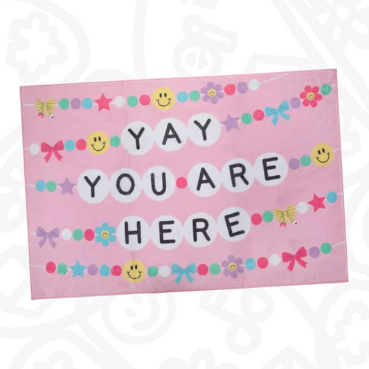 Tapete para salón Yay you are here