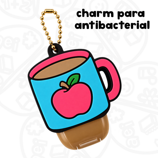 Charm para antibacterial Taza Manzana