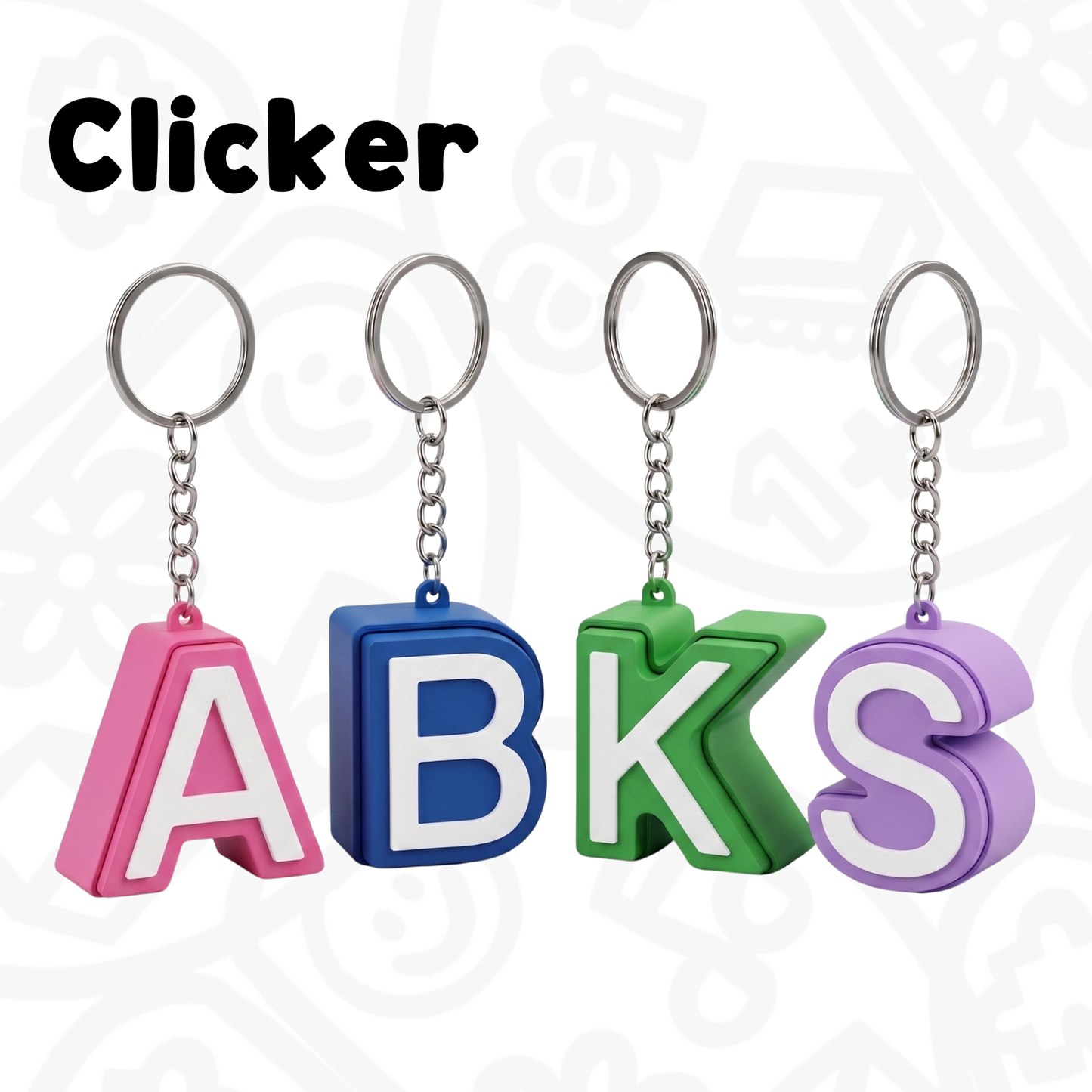 Llavero clicker de inicial