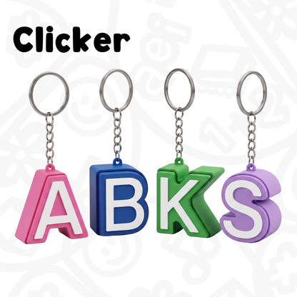 Llavero clicker de inicial