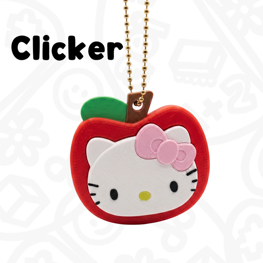Llavero Clicker Antiestres - Manzana HK