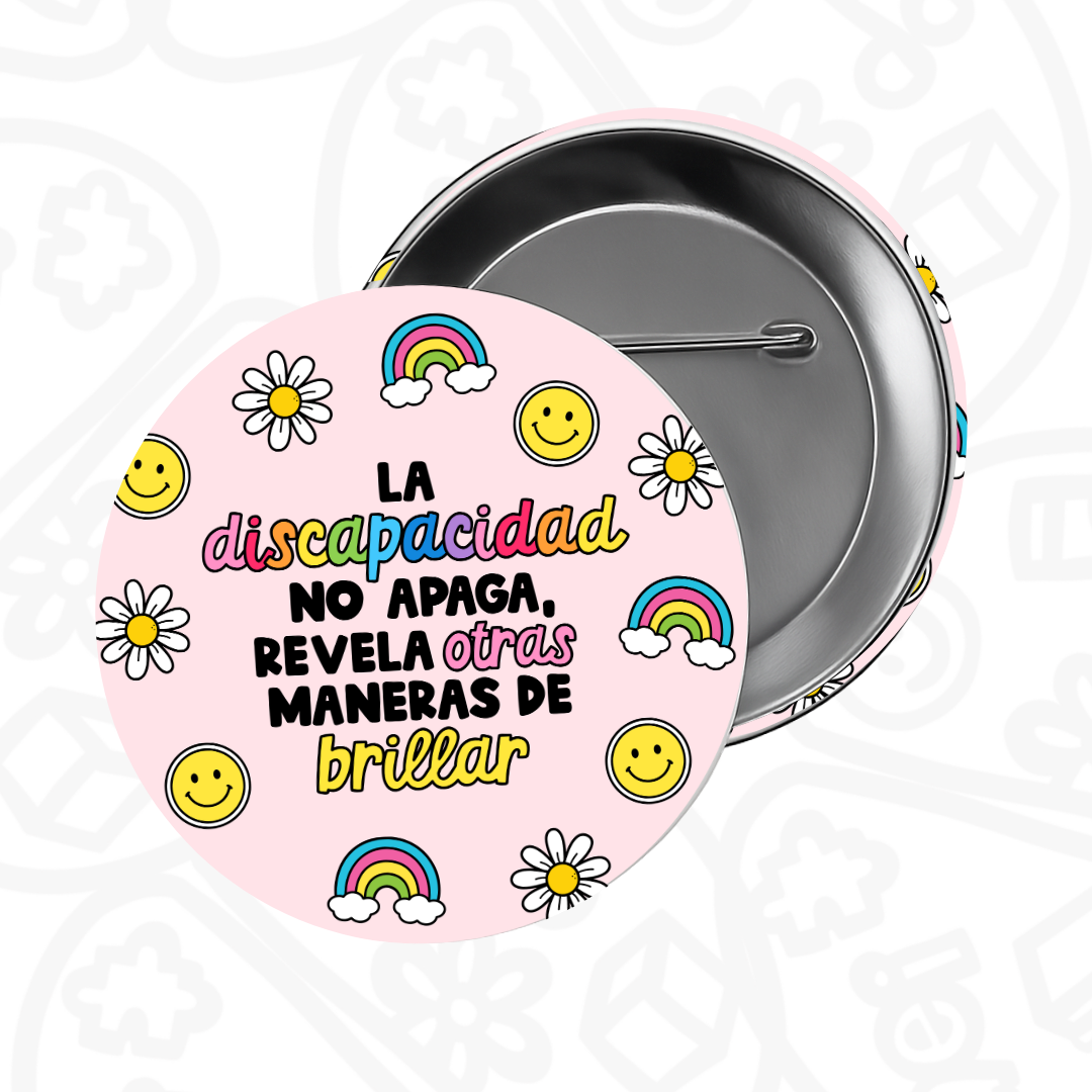 Pin La discapacidad no apaga