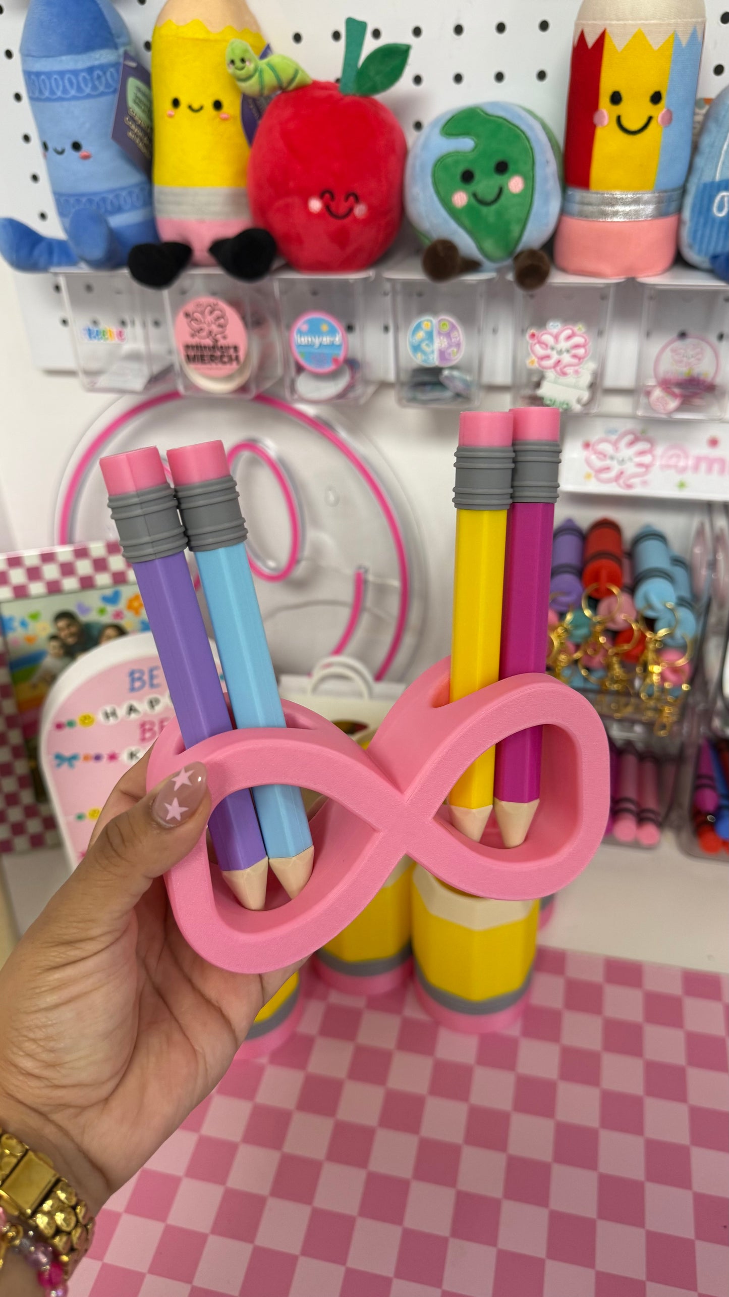 Porta lápices Infinito