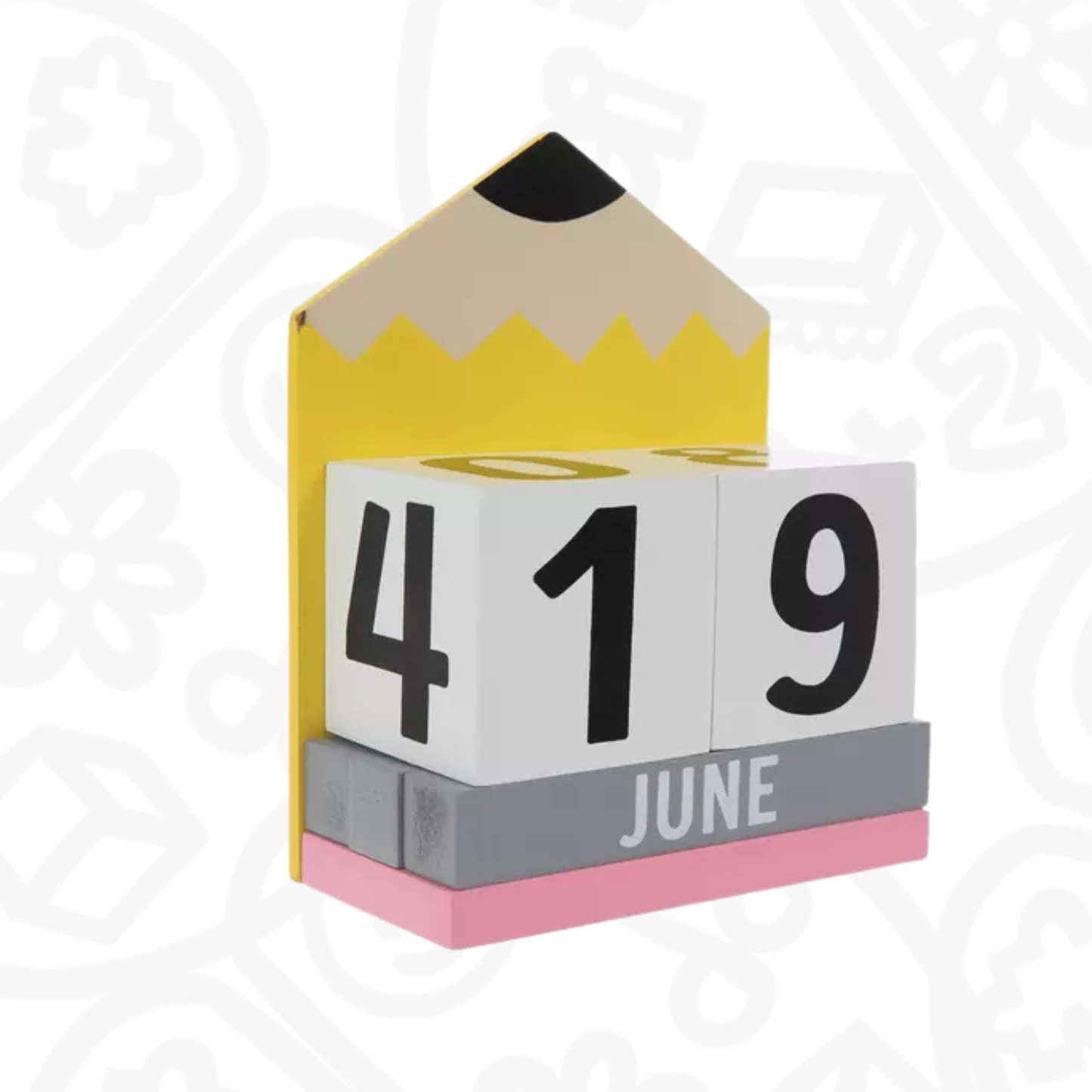 Calendario de Escritorio en forma de Lápiz