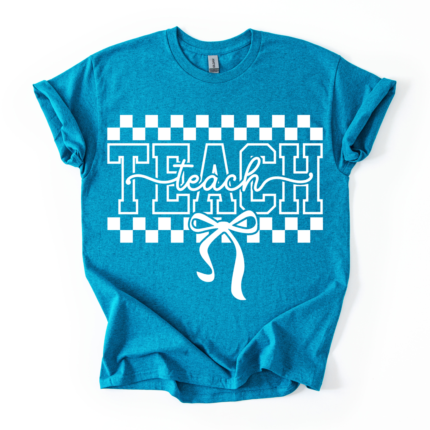 Camiseta Teach Moño Blanco