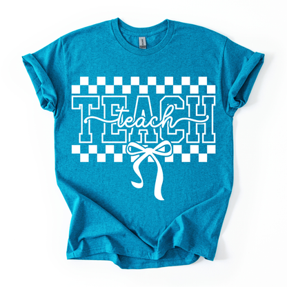 Camiseta Teach Moño Blanco