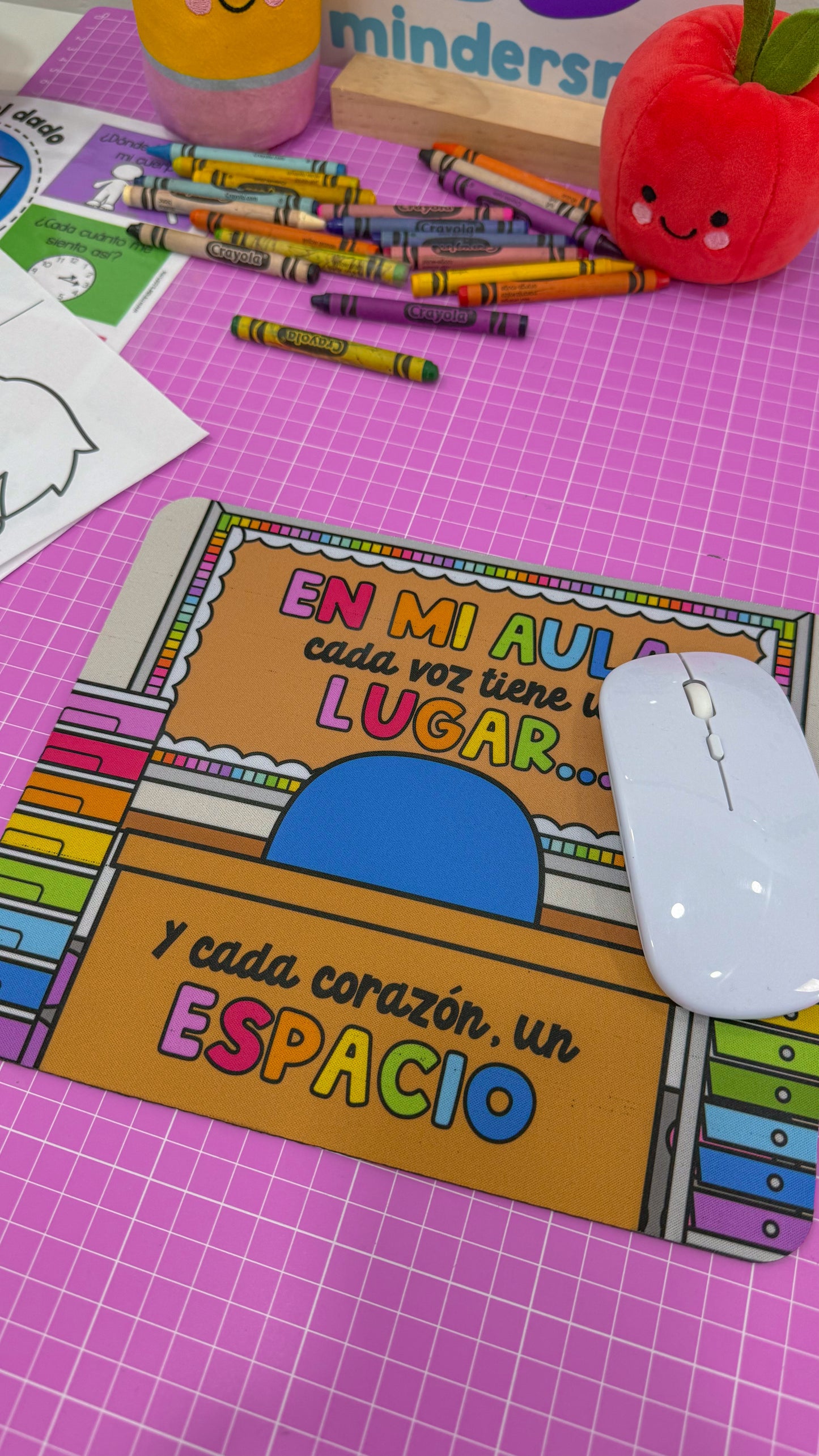 Mousepad - En mi aula cada voz
