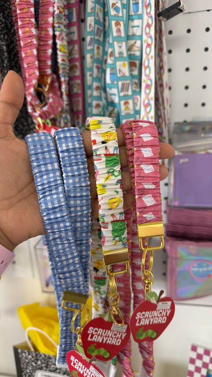 Lanyard Scrunchie Rosa