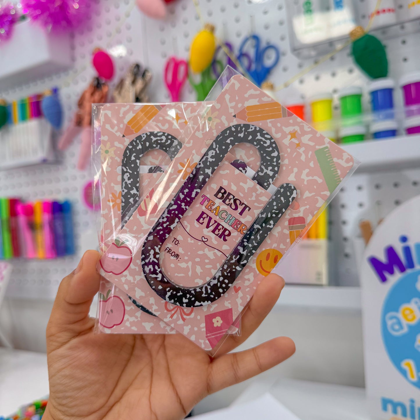 Clip jumbo de acrílico Composition