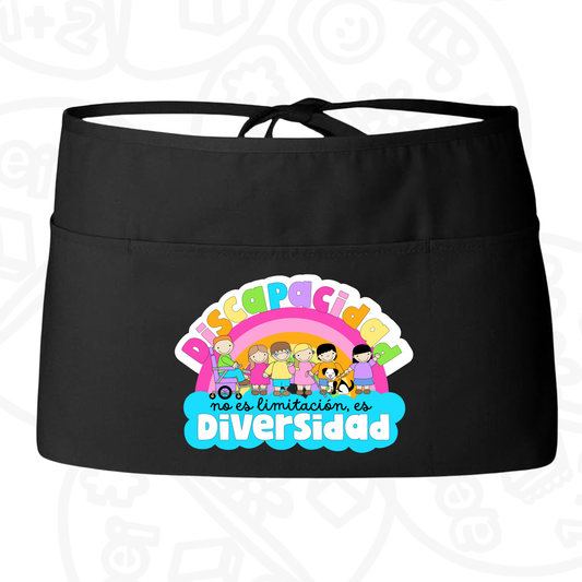 Mandil Discapacidad diversidad