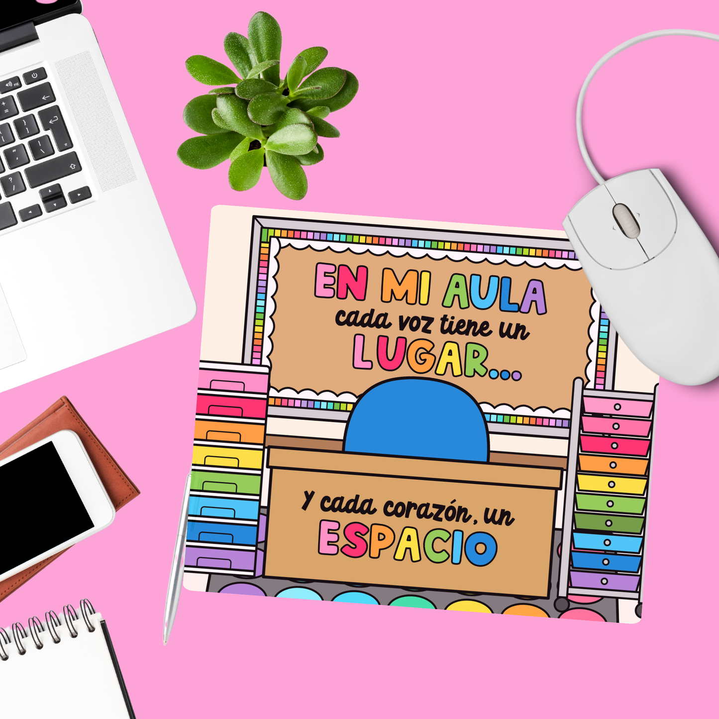 Mousepad - En mi aula cada voz