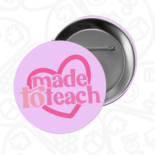 Pin Made to teach