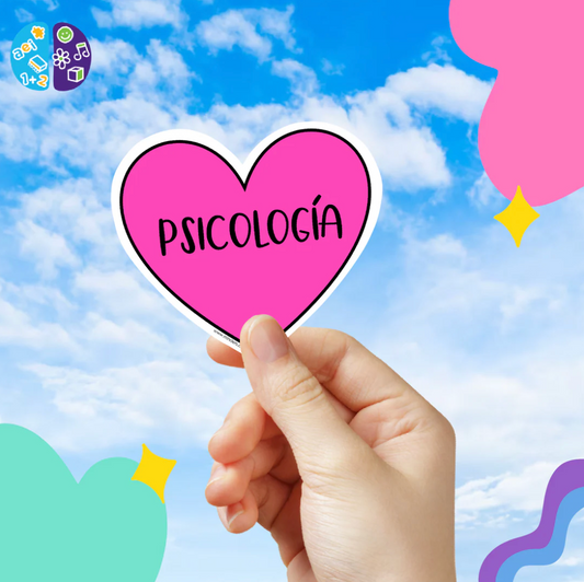 Sticker Psicología