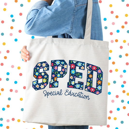 Tote bag - Sped Flores