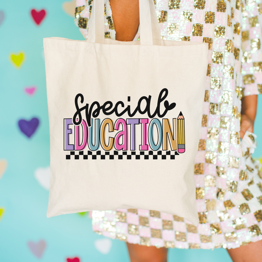 Tote bag - Special Education Retro