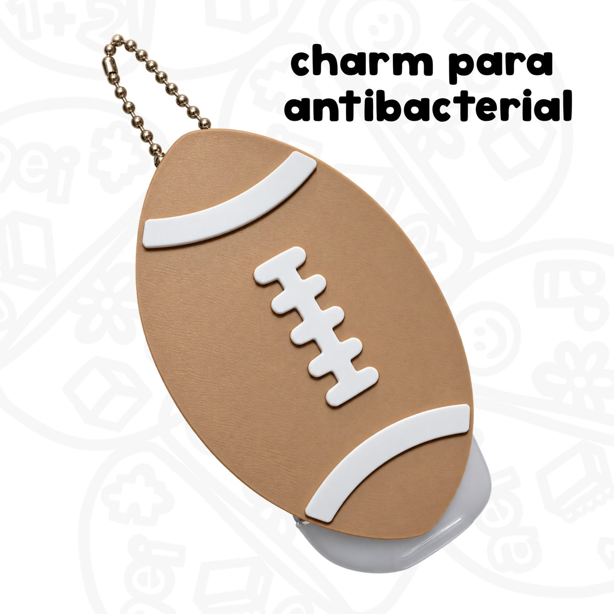 Charm para antibacterial Fútbol Americano