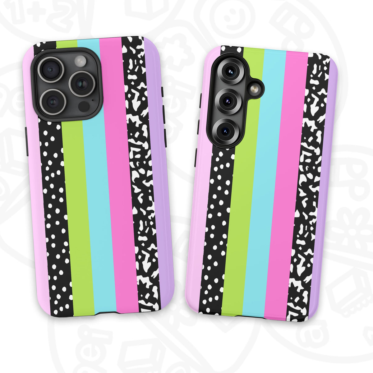 Funda diseño Rayas Retro
