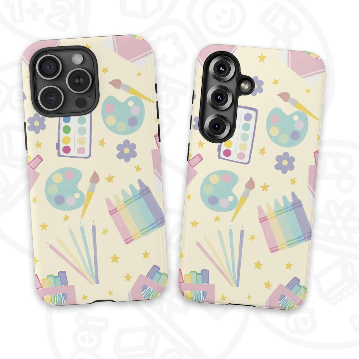 Funda diseño Acuarelas Pastel