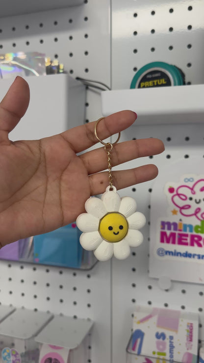 Llavero Clicker Flor