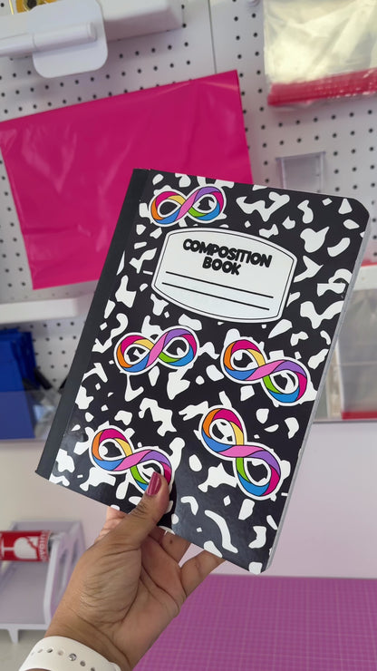 Cuaderno Composition Infinitos