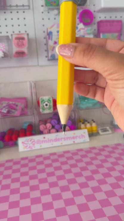 Pluma en forma de Lápiz Jumbo